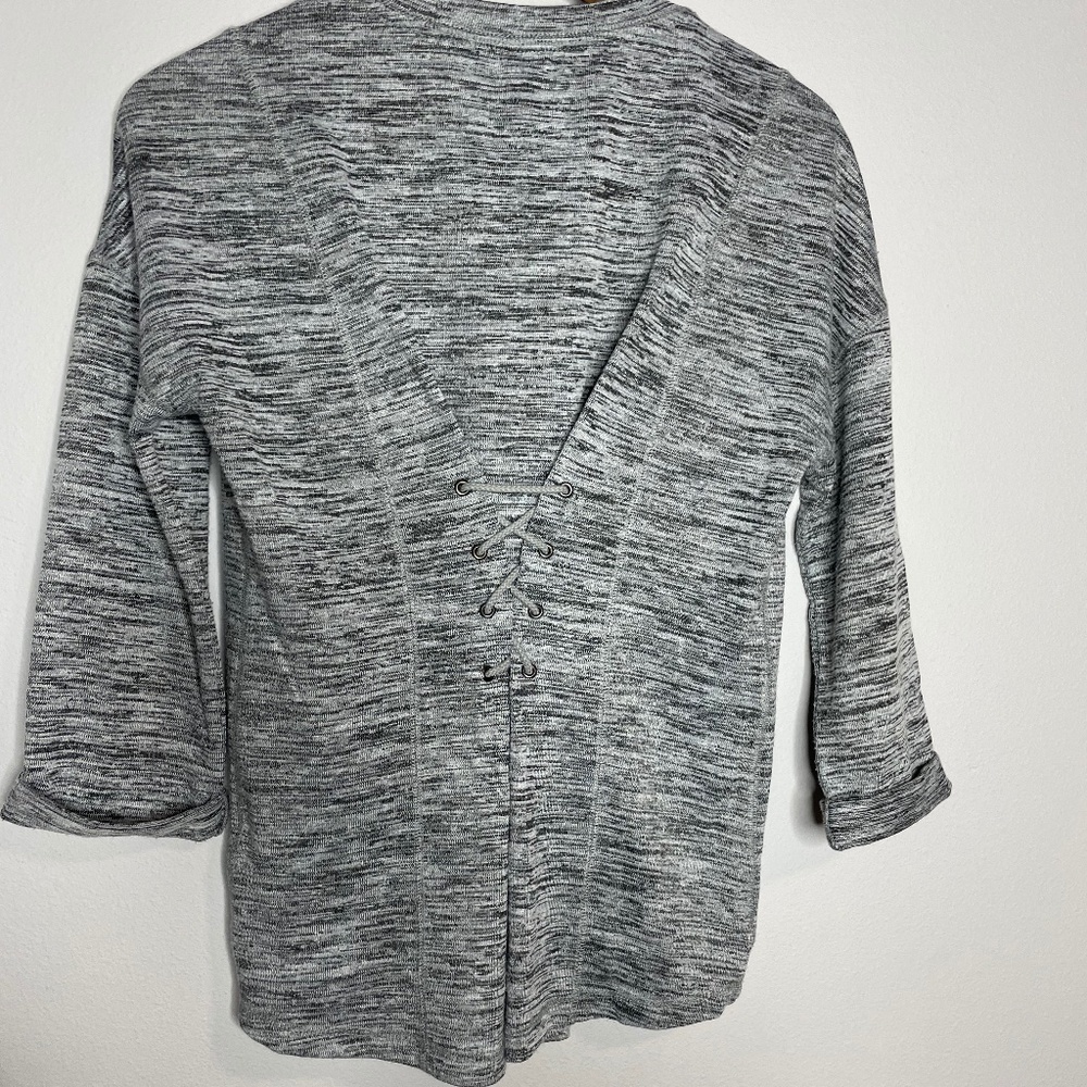 Mny Performance Heather Gray Pullover - image 6